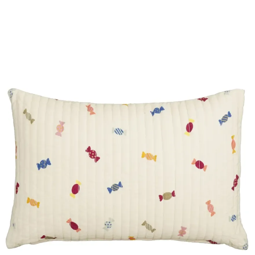 Sierkussen snoep off white - l55xb35xh10cm