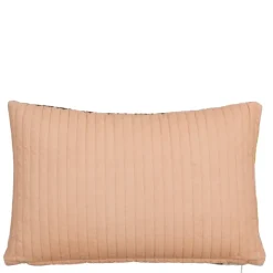 Sierkussen streep licht roze - l55xb35xh10cm