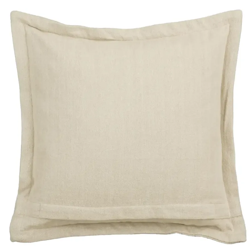 Sierkussen taupe - l51xb51xh10cm