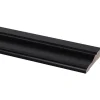 Sierlijst grenen zwart gelakt 20x80mm 270cm