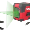 SKIL kruislijnlaser groen 20m 1912AA Li-ion accu - incl. USB lader en klem