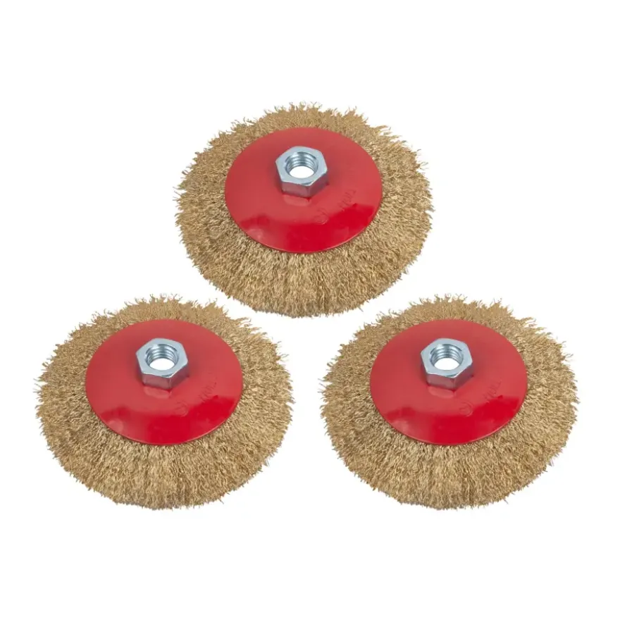 SKIL staalborstel kegel 125mm (3x) 2610S01215 voor model 0660