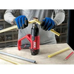 SKIL heteluchtpistool 8040GA 2000W LCD display + 4 opzetstukken