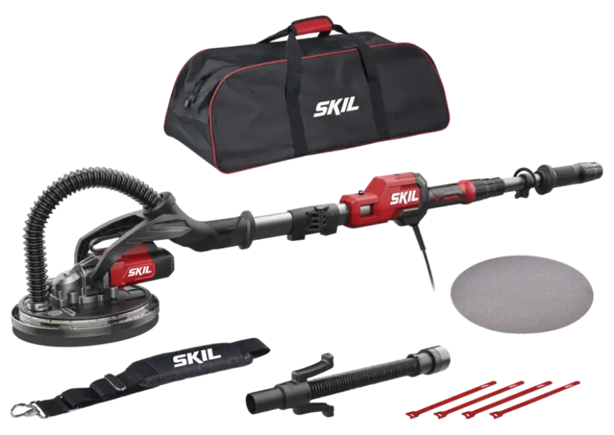SKIL Langnekschuurmachine / Plafond- en wandschuurmachine 7521DA 750W 225mm (incl. tas en accessoires)