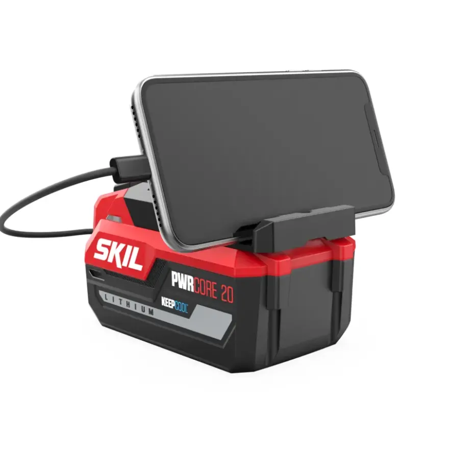 SKIL 20V accu 4.0Ah met USB-C aansluiting (2-zijdig) 3144AA