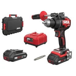 Skil 20V accuboormachine brushless (120Nm)3080HC Incl. 2 accu's 2Ah + lader en koffer