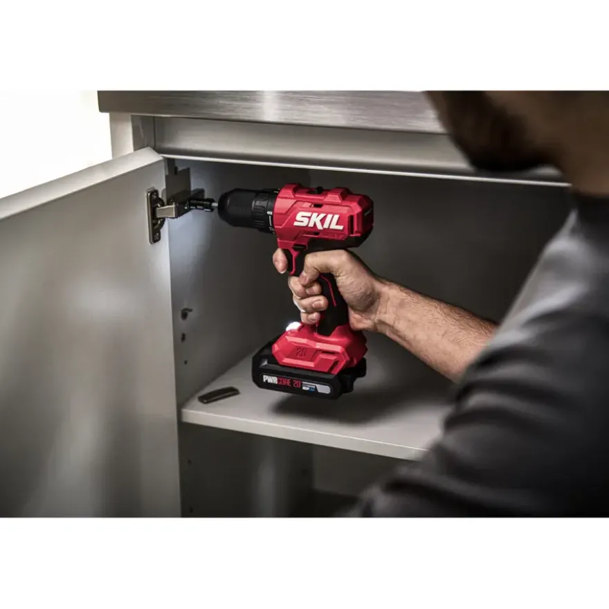 SKIL 20V accuboormachine 3011HB brushless 55Nm (incl. 2 stuks 2,0Ah accu + lader)