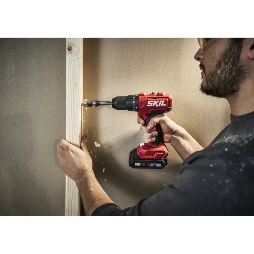 SKIL 20V accuklopboormachine 3021HB brushless (incl 2 accu's 2Ah + lader)