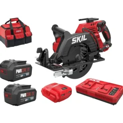 SKIL 20V cirkelzaag 3572EA XP brushless 66mm incl. 2x 4,0Ah accu + snellader