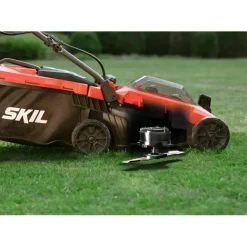 SKIL 20V grasmaaier 0130BA brushless 34cm + 2 accu's 2,0Ah + snellader