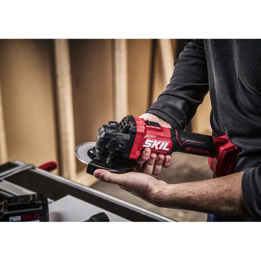 SKIL 20V haakse slijper / slijptol 3923CA brushless 125mm (zonder accu)