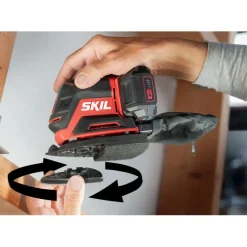 SKIL 20V multischuurmachine 3720CB compact brushless incl. 24 schuurbladen en 3 schuurhulpstukken (zonder accu)