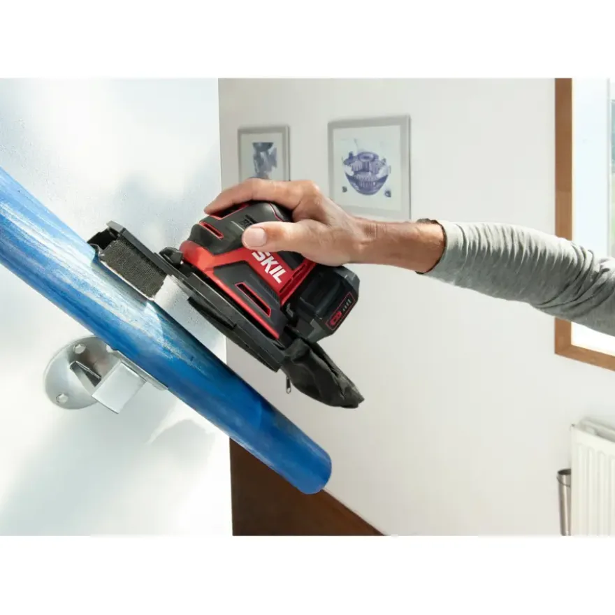 SKIL 20V multischuurmachine 3720CB compact brushless incl. 24 schuurbladen en 3 schuurhulpstukken (zonder accu)