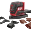 SKIL 20V multischuurmachine Compact Brushless 3720CD incl. 24 schuurbladen en 3 schuurhulpstukken (zonder accu)
