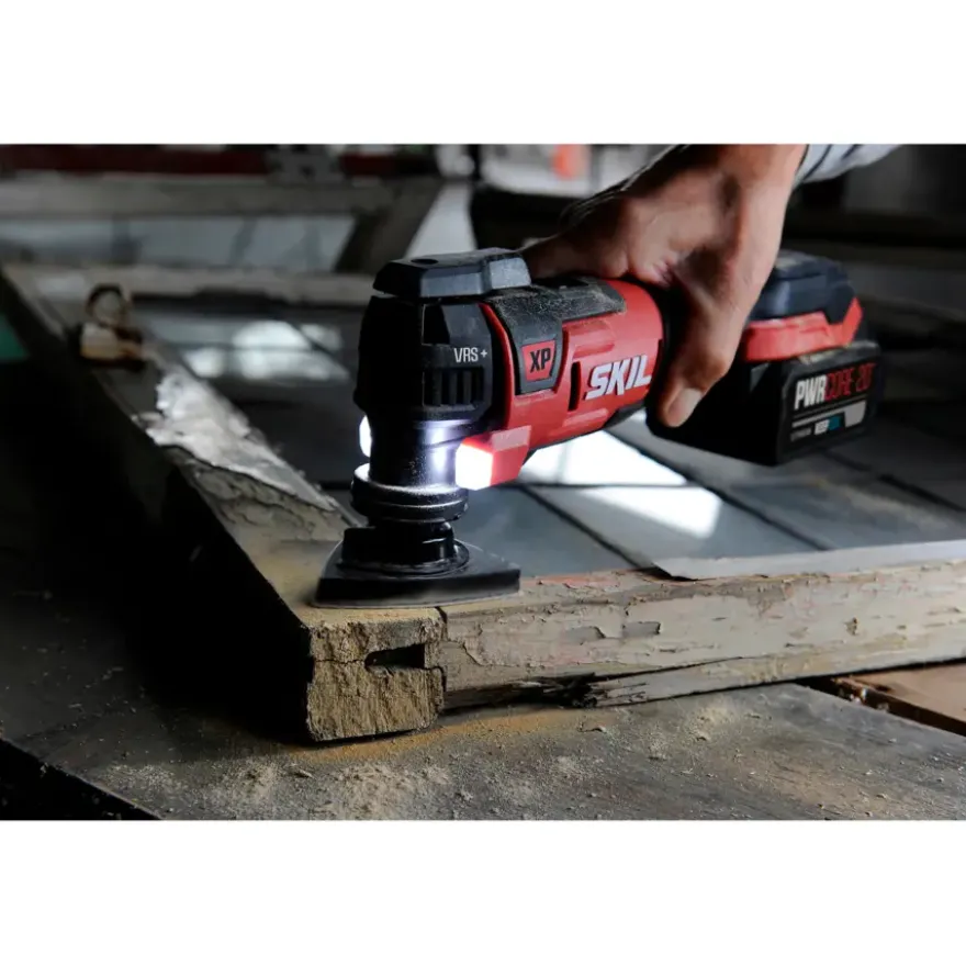 SKIL 20V multitool 3650GA brushless incl. 2,0Ah USB accu + snellader en accessoires