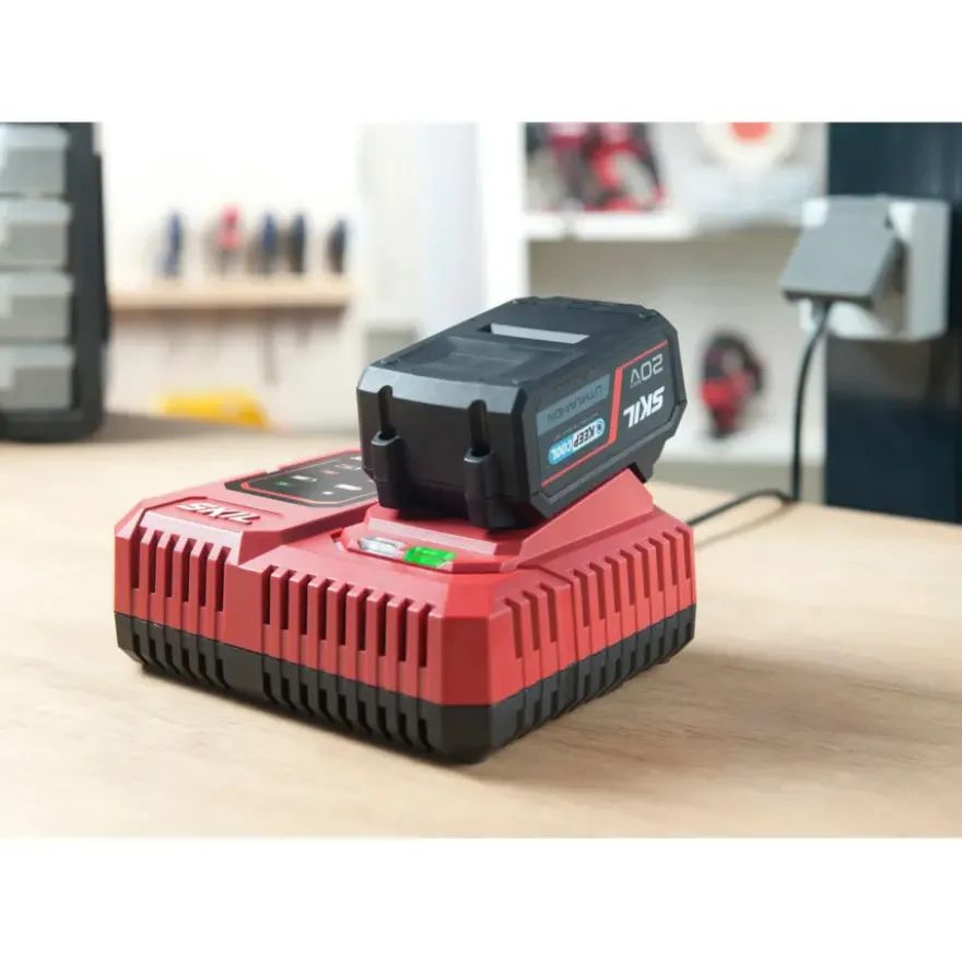 SKIL 20V snellader / acculader Rapid 3123AA