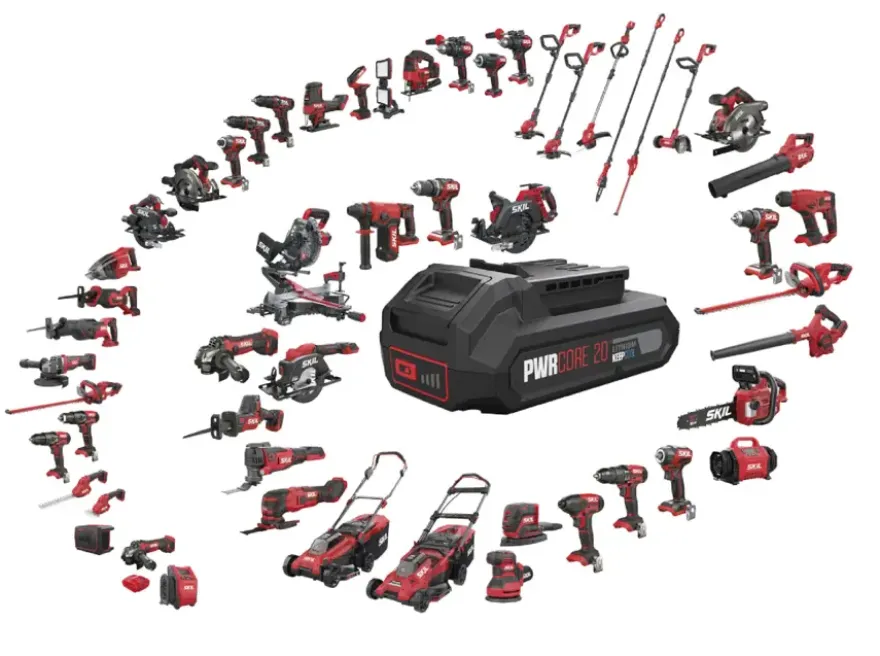 SKIL 20V startset accu 4.0Ah + snellader 3131AA