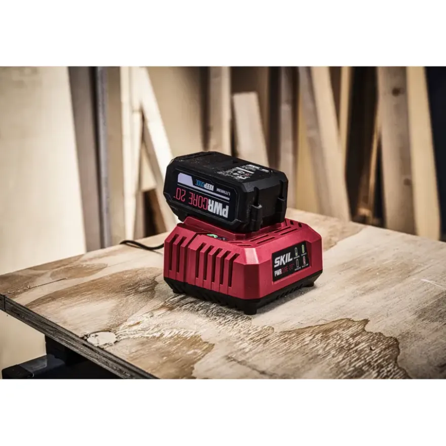 SKIL 20V startset accu 4.0Ah + snellader 3131AA