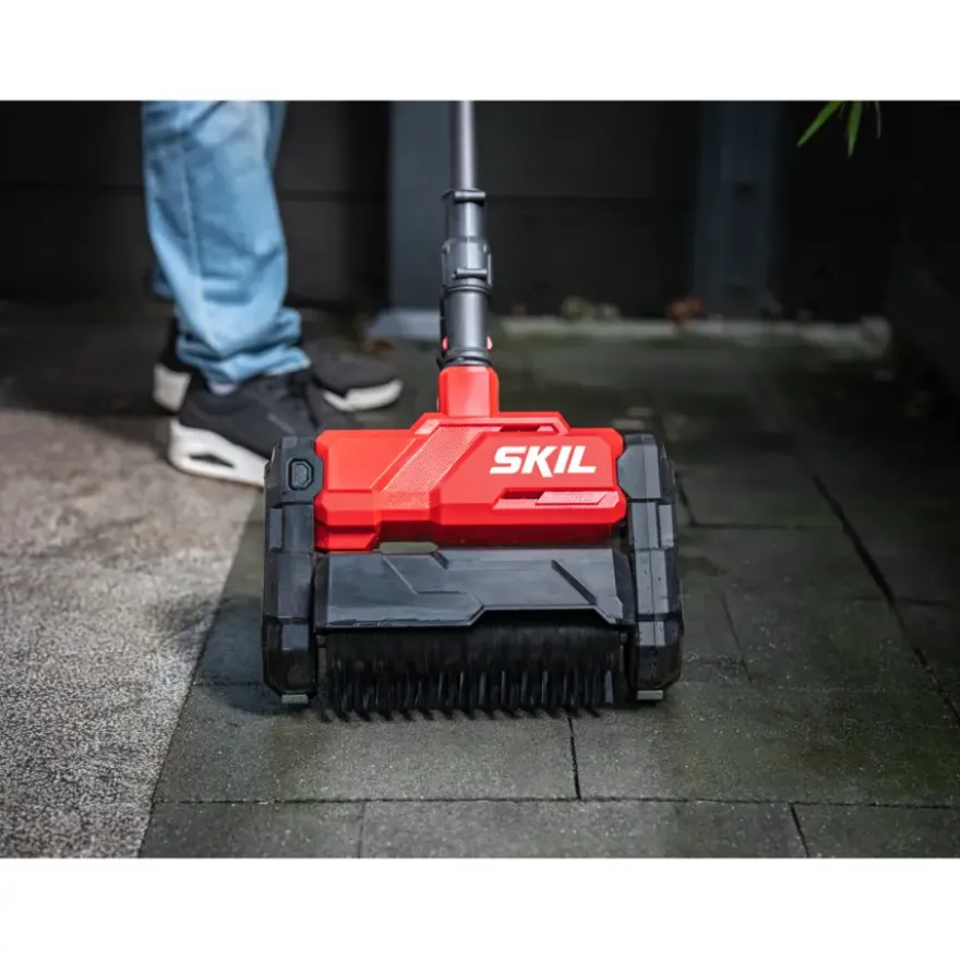 SKIL 20V terrasreiniger brushless 0680CA incl. borstels (zonder accu)