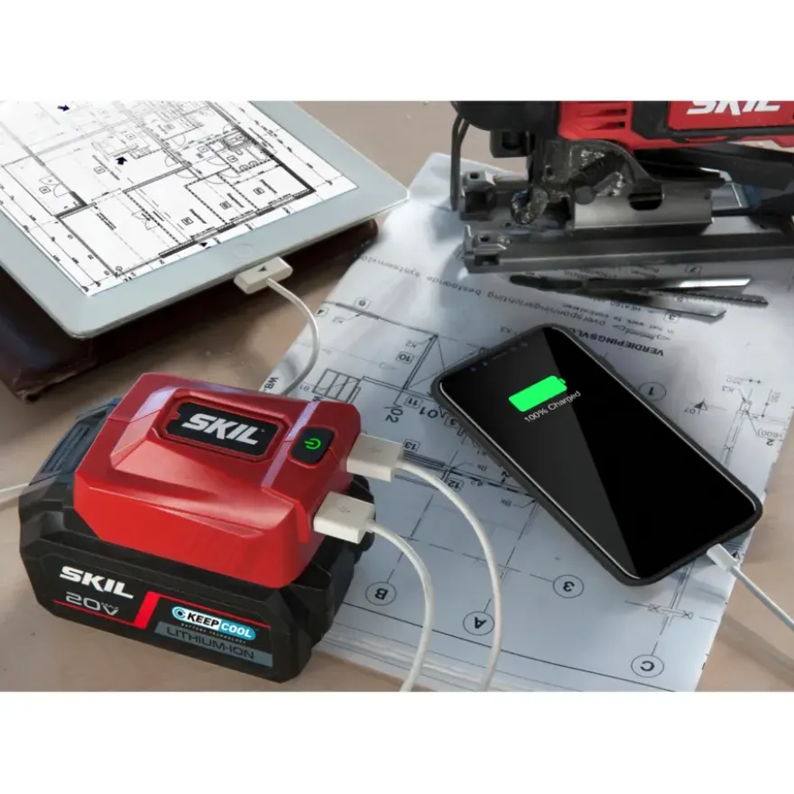 SKIL 20V USB adapter 3152CA (zonder accu)