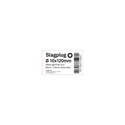 slagplug 10x120mm/ tx 7x125mm 1ST