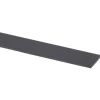 Slijtstrip kunststof antraciet zelfklevend 2,5x40mm 260cm