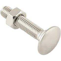 Slotbouten m8x40mm rvs 10st