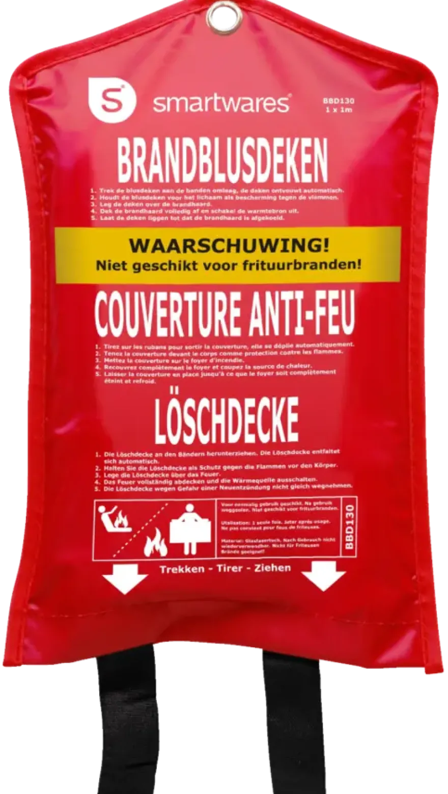Smartwares blusdeken BBD130 100 cm X 100 cm