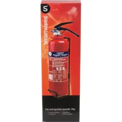 Smartwares Brandblusser BB2 Poeder 2 kg Brandklasse ABC Inclusief Ophangbeugel
