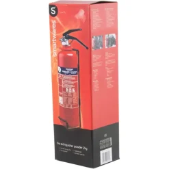 Smartwares Brandblusser BB2 Poeder 2 kg Brandklasse ABC Inclusief Ophangbeugel