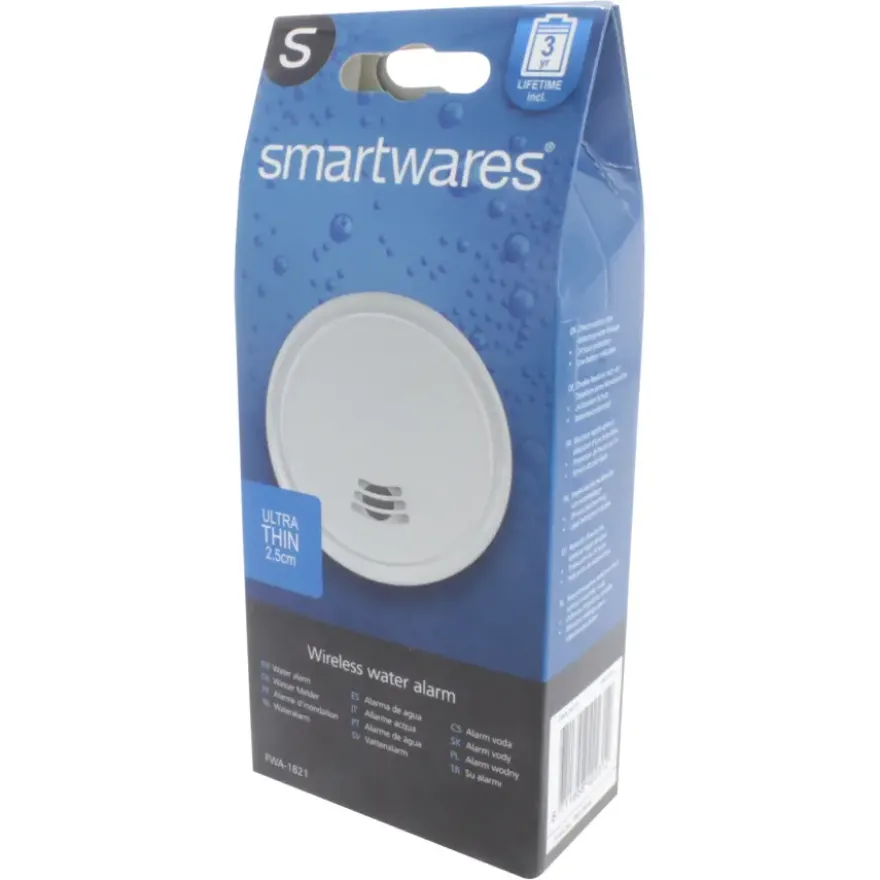 Smartwares FWA-1821 Watermelder Inclusief Batterij