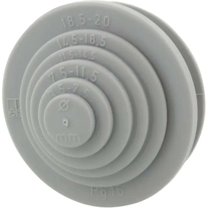 Snijnippel PG16 grijs tbv kabeldoos 20mm (10 stuks)