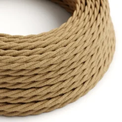 Snoer gedraaid jute per cm