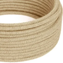 Snoer natuurlijk jute per cm