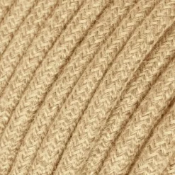 Snoer natuurlijk jute per cm