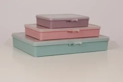 Sorteerdoos met 7 vakken roze