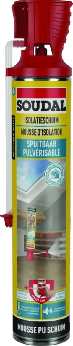 Soudal Genius Isolatieschuim 700 ml