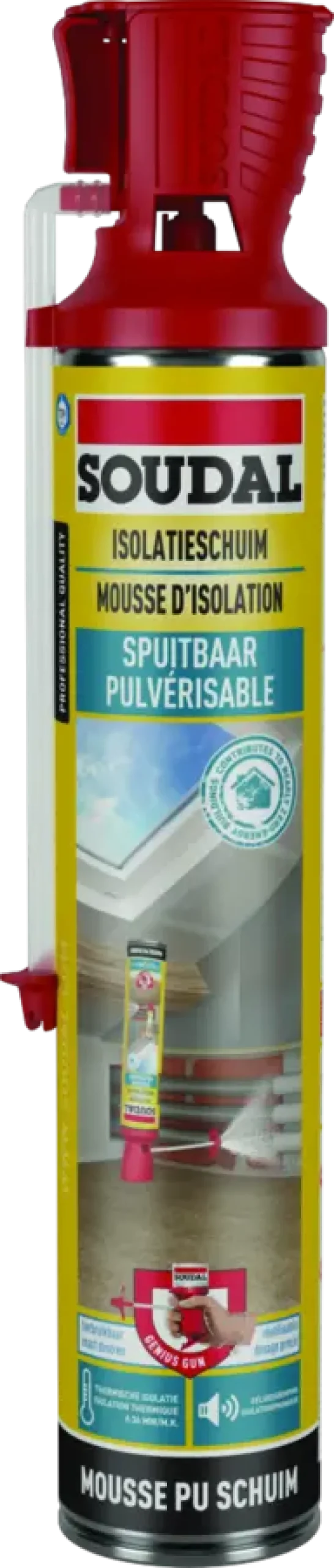 Soudal Genius Isolatieschuim 700 ml