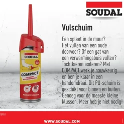 Soudal PU-schuim Compact 150 ml