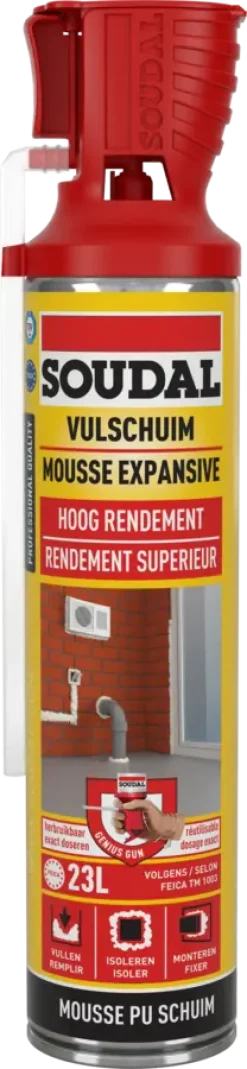 Soudal PU-schuim 600ml