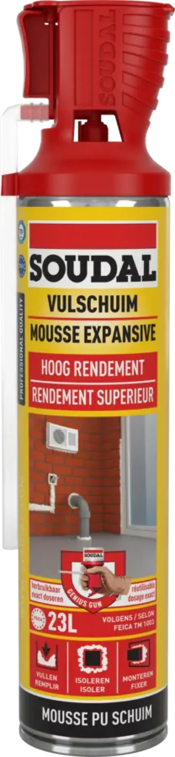 Soudal PU-schuim 600ml