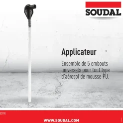 Soudal PU-schuim spuitstuk 5 stuks