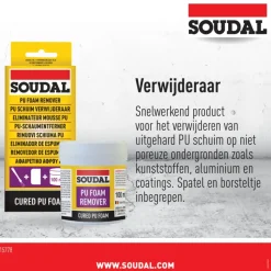 Soudal PU-schuim verwijderaar 100 ml