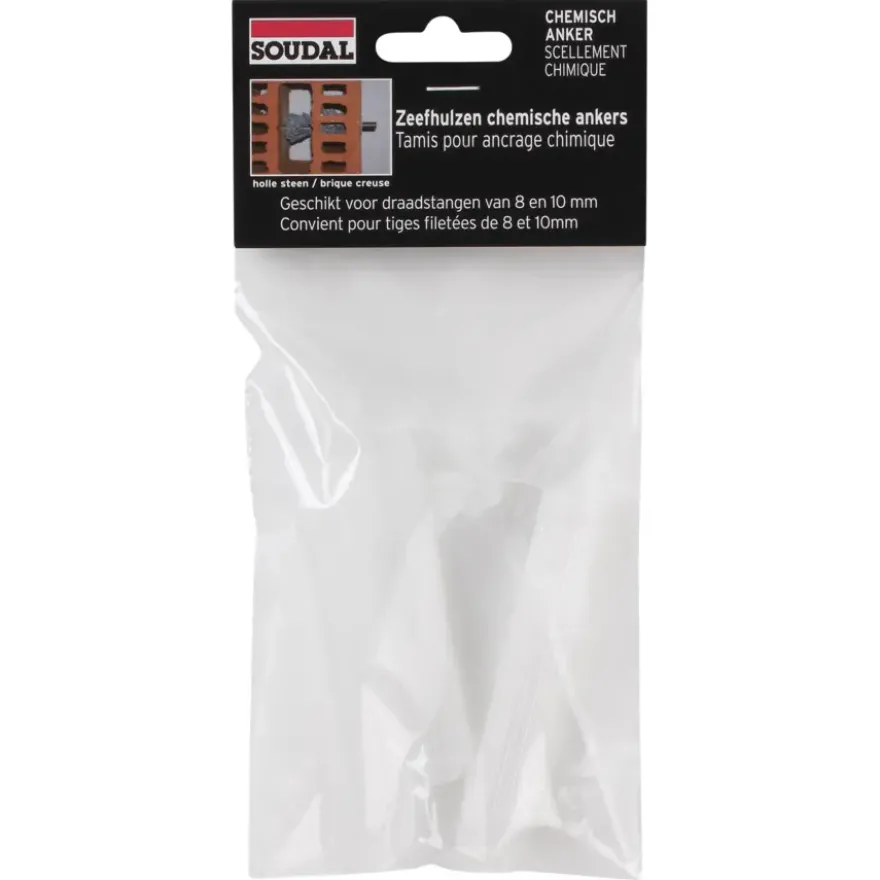 Soudal zeefhulzen chemisch anker 3st.