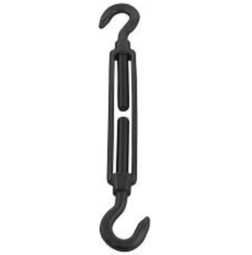 Spanner open behuizing m5 haak-haak RVS Zwart