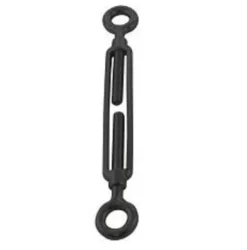 Spanner open behuizing m8 oog-oog RVS Zwart