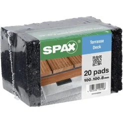 Spax isolatiepads terras 8 mm 20 stuks