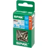 Spax schroef T-Star Plus roestvast 3,5x20 mm 25 stuks