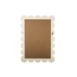 Spiegel beige met randjes
