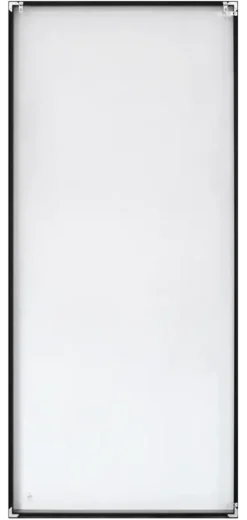 Spiegel Berlin alu zwart 180x80 cm